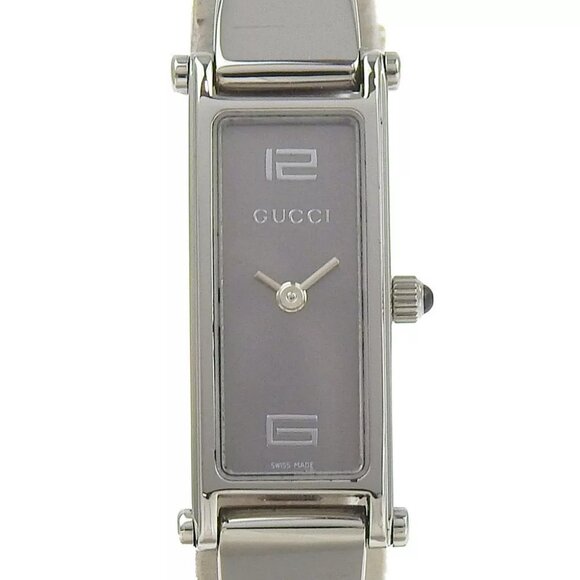 GUCCI Watches 1500L grayDial Stainless Steel Quartz Analog display WomEN - Picture 9 of 10